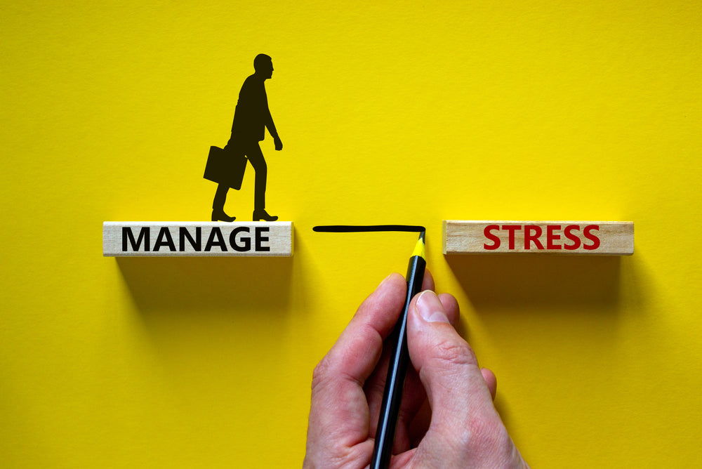 Dry Eye symptoms can be worsened by stress