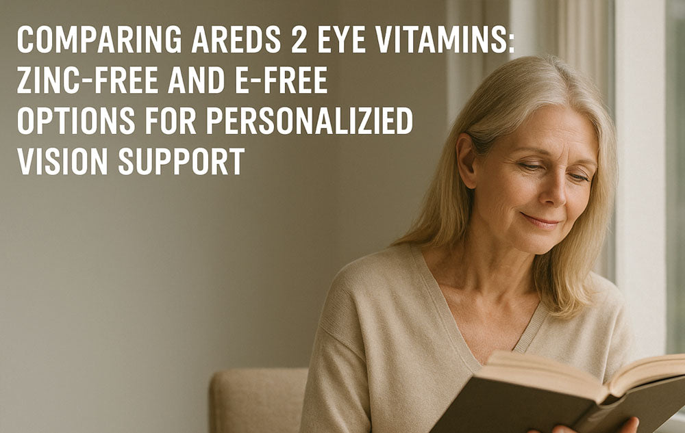 Comparing AREDS 2 Eye Vitamins: Zinc-Free and E-Free Options for Personalized Vision Support