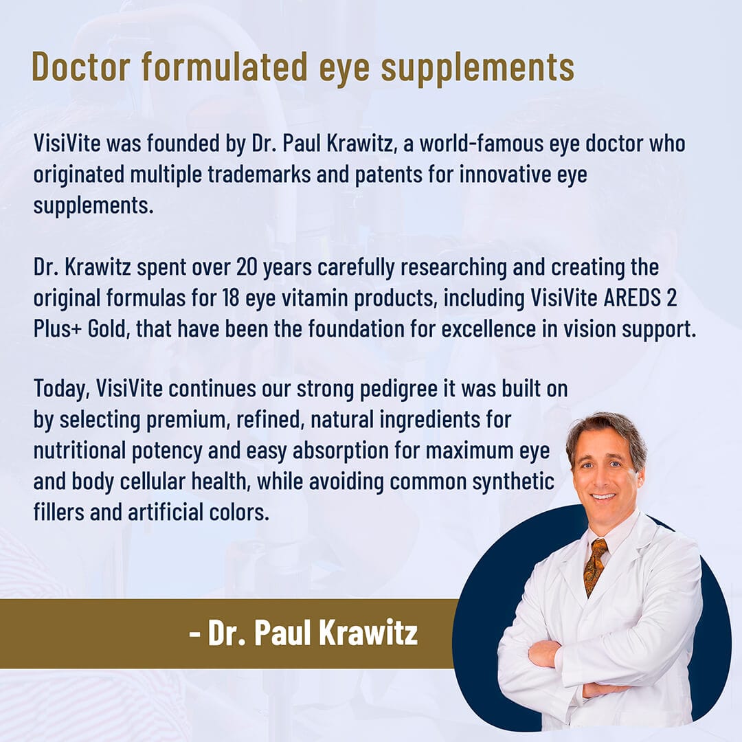 AREDS 2 PLUS+ Gold Eye Vitamin
