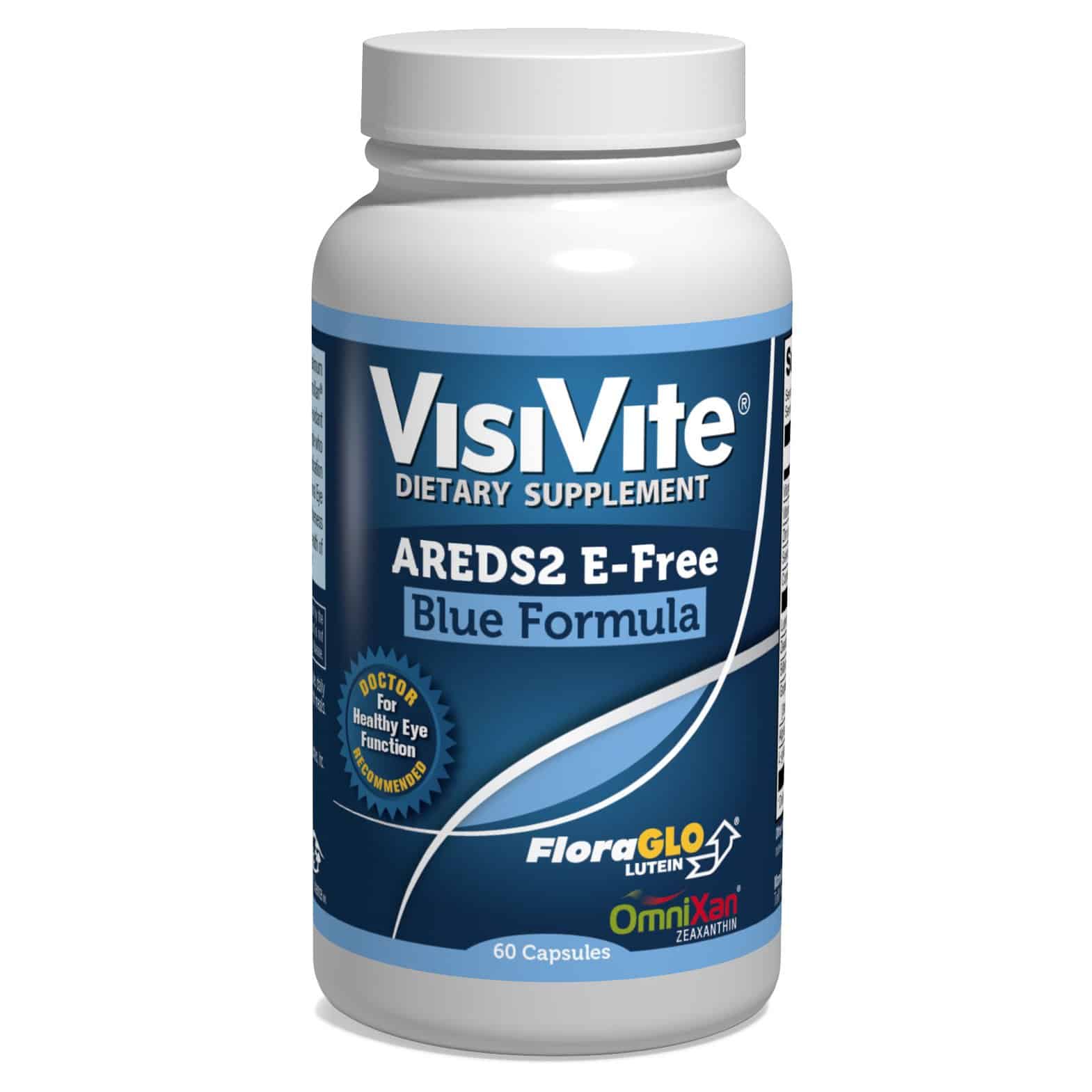 AREDS 2 E-Free Blue Eye Vitamin Formula
