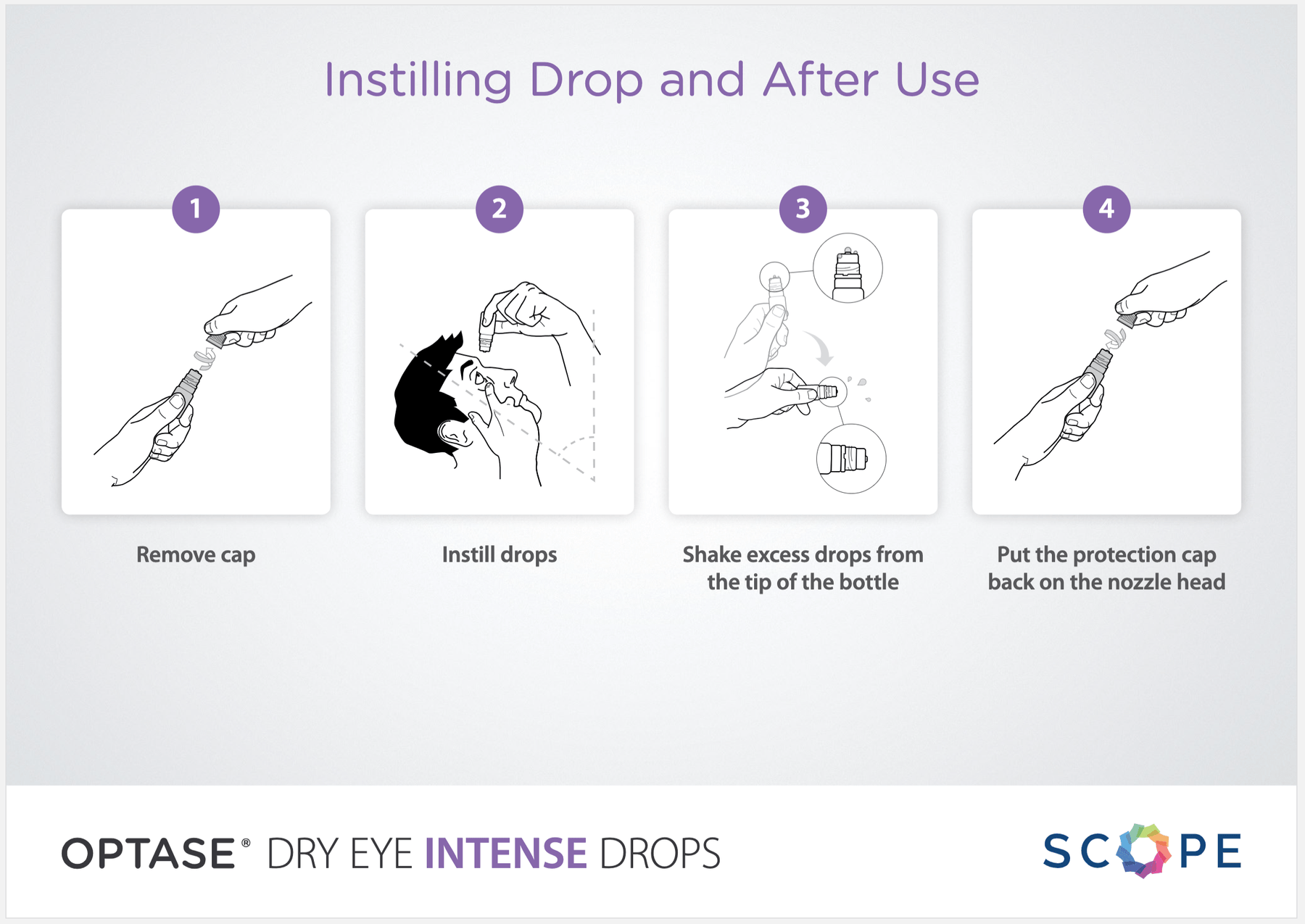 Optase Dry Eye Intense Eye Drops - Preservative Free - 0.33 fl oz - 300 dose Bottle