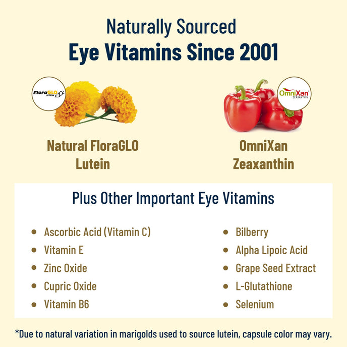 AREDS 2 PLUS+ Gold Eye Vitamin