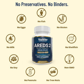 AREDS 2 PLUS+ Gold Eye Vitamin