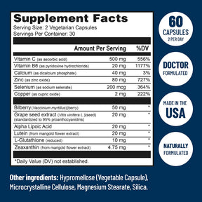 AREDS 2 E-Free Blue Eye Vitamin Formula