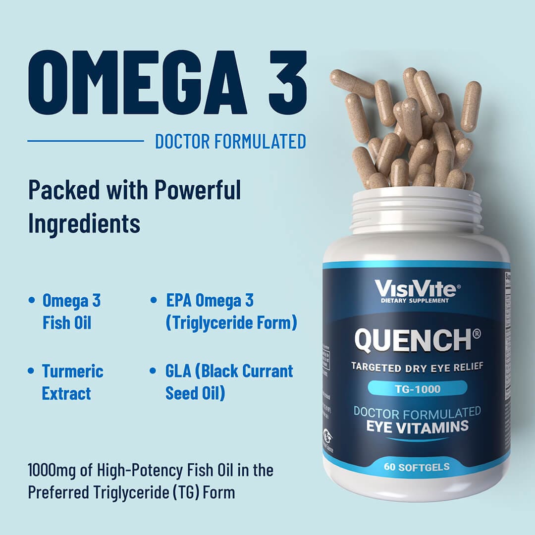Quench TG-1000 Dry Eye Vitamin Formula